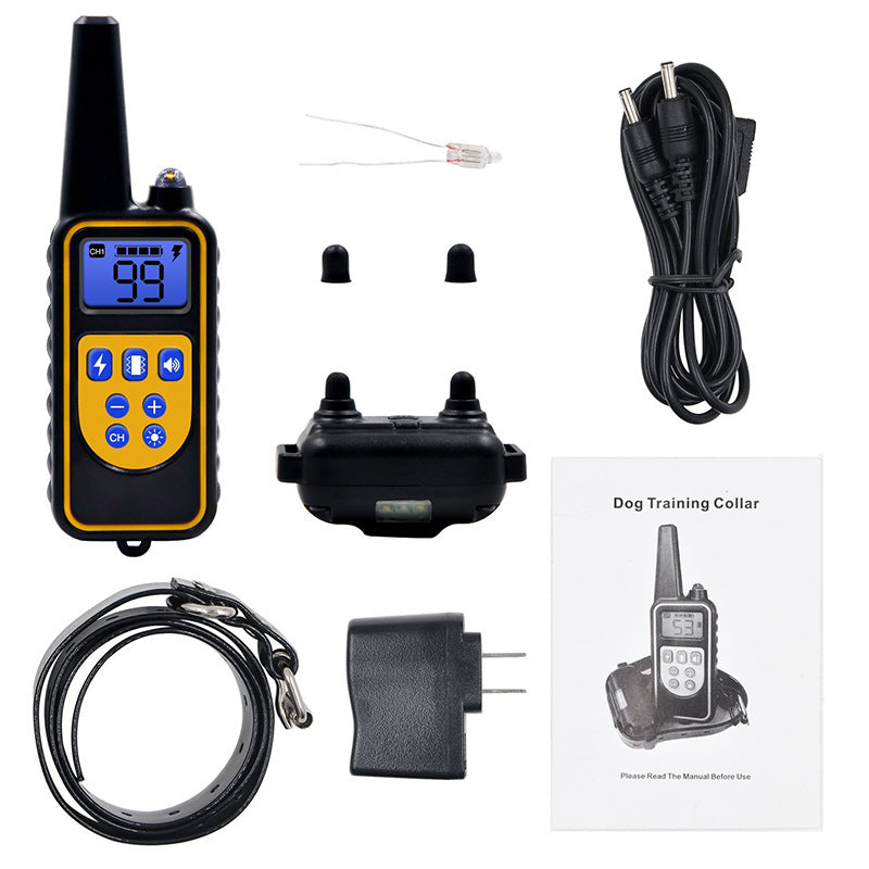 Remote Control Dog Training Device Dog Collar - 0 - CJ