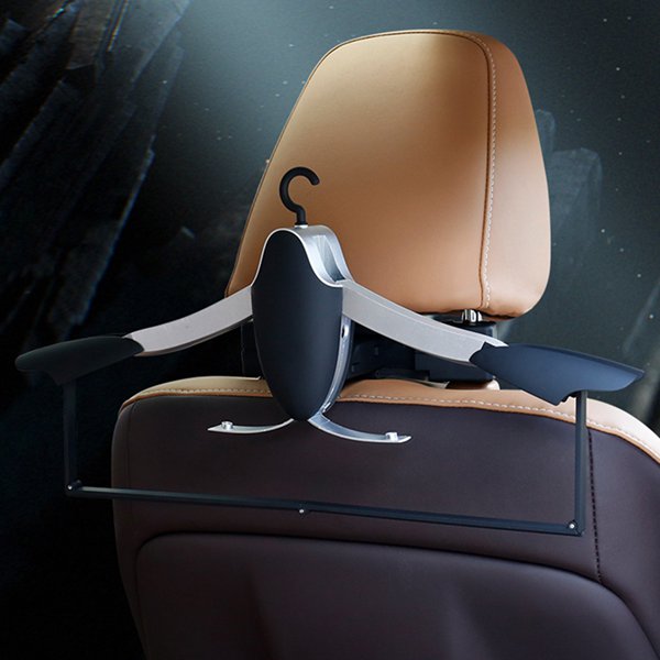 Car Accessories Car Folding Clothes Hanger Creative Penguin Exterior Car Clothes Hanging Clothes Hanging - 0 - CJ