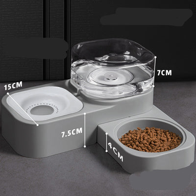 Water Dispenser Is Mobile And Unplugged Automatic Water Feeder For Pets - 0 - CJ - Grey - 1 Style - CJMY107915801AZ