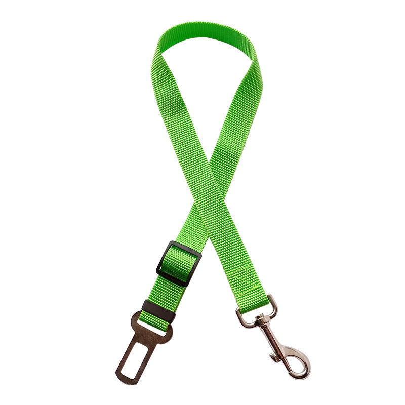 Adjustable Pet Cat Dog Car Seat Belt Pet Seat Vehicle Dog Harness Lead Clip Safety Lever Traction Dog Collars Dogs Accessoires Pets Products - 0 - CJ