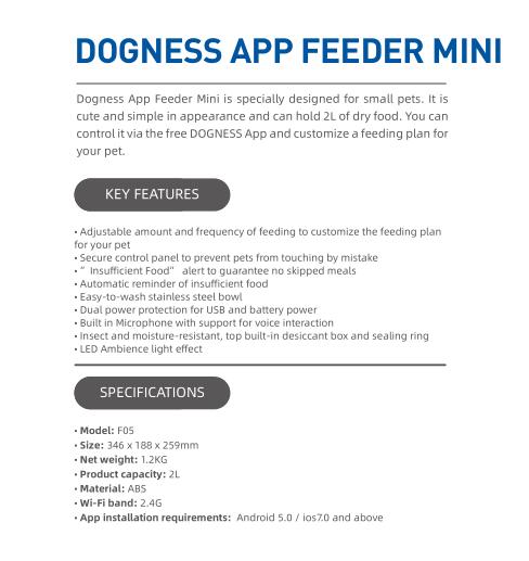 2L Automatic WiFi Smart App Feeder Food Dispenser for Small Dog Cat Pet - 0 - CJ