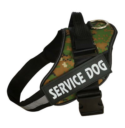 Personalized Custom Reflective Breathable Dog Harness NO PULL Adjustable Pet Harness For Small Large Dog Harness Vest With Patch - 7 - CJ