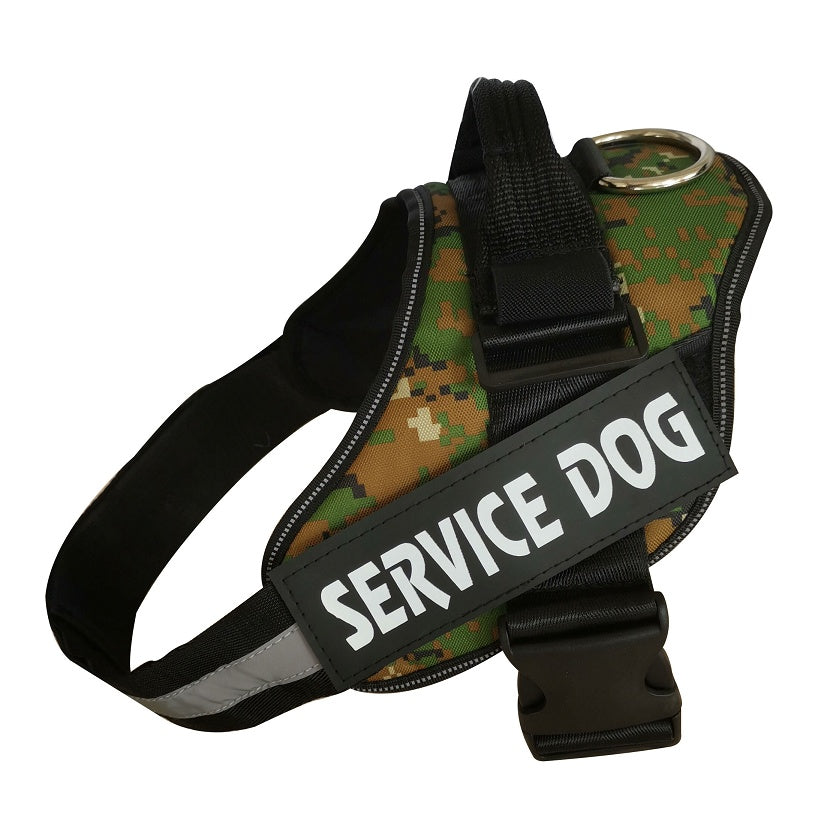 Personalized Custom Reflective Breathable Dog Harness NO PULL Adjustable Pet Harness For Small Large Dog Harness Vest With Patch - 7 - CJ