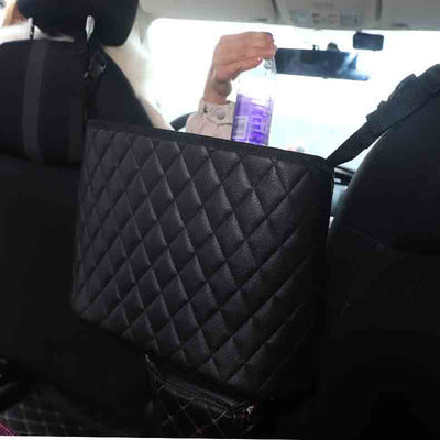 Car Storage Bag Handbag Holder Car Seat Storage Organizer Handbag Holder Auto Interior Stowing Tidying Car Middle Organizer - 0 - CJ