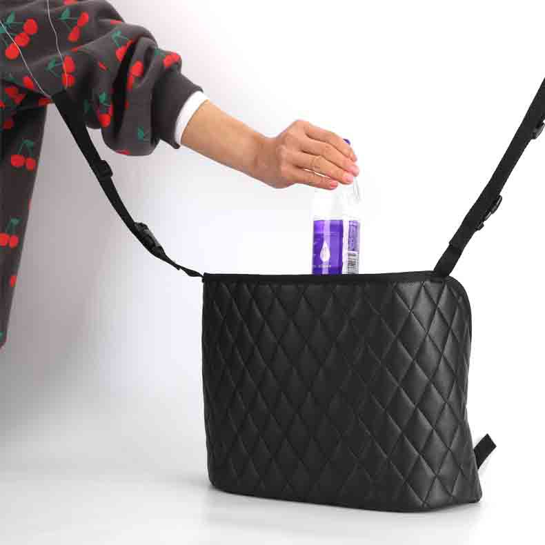 Car Storage Bag Handbag Holder Car Seat Storage Organizer Handbag Holder Auto Interior Stowing Tidying Car Middle Organizer - 0 - CJ