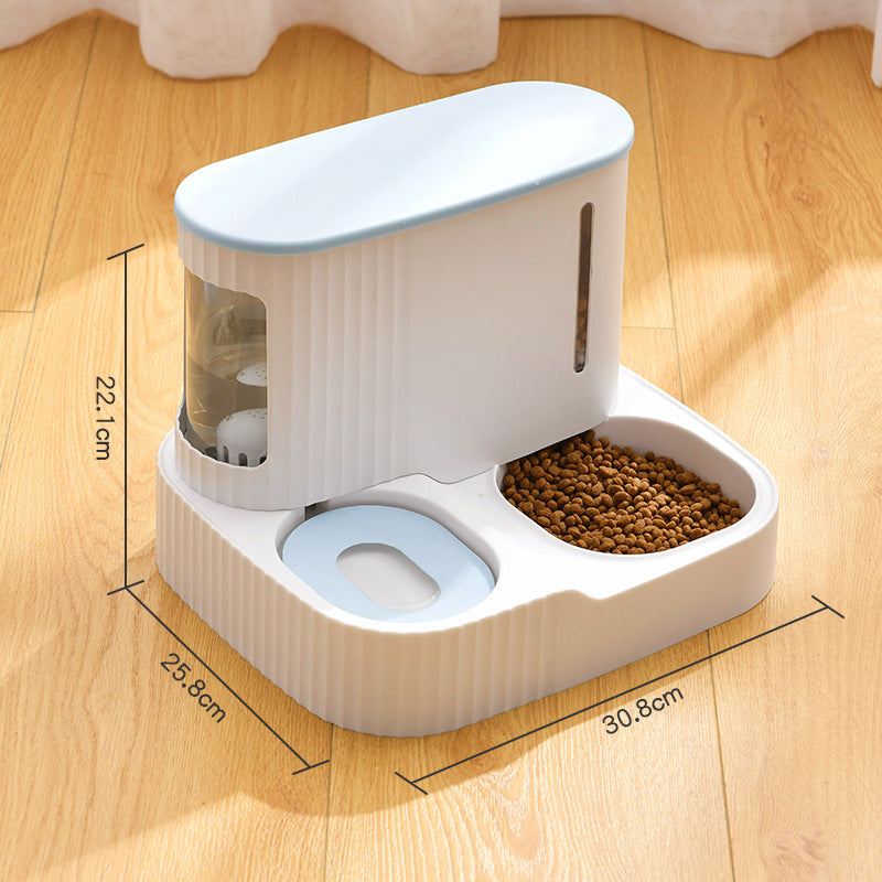 Cat Automatic Drinking Fountain Feeder Integrated Water Feeder Pet Supplies - 0 - CJ