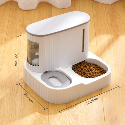 Cat Automatic Drinking Fountain Feeder Integrated Water Feeder Pet Supplies - 0 - CJ
