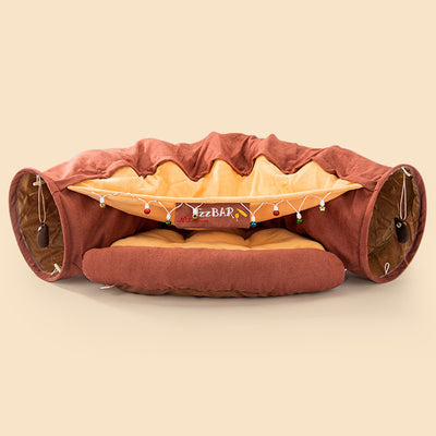 Collapsible Cat Tunnel Durable Washable Collapsible - 0 - CJ - Bar - CJJJCWMY00501 - Bar