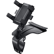 New Car Phone Holder Rotary Adiustable Navigation Car Phone Stand Multi - Function With Parking Card Automotive Goods - 0 - CJ - Black - CJQC112088101AZ