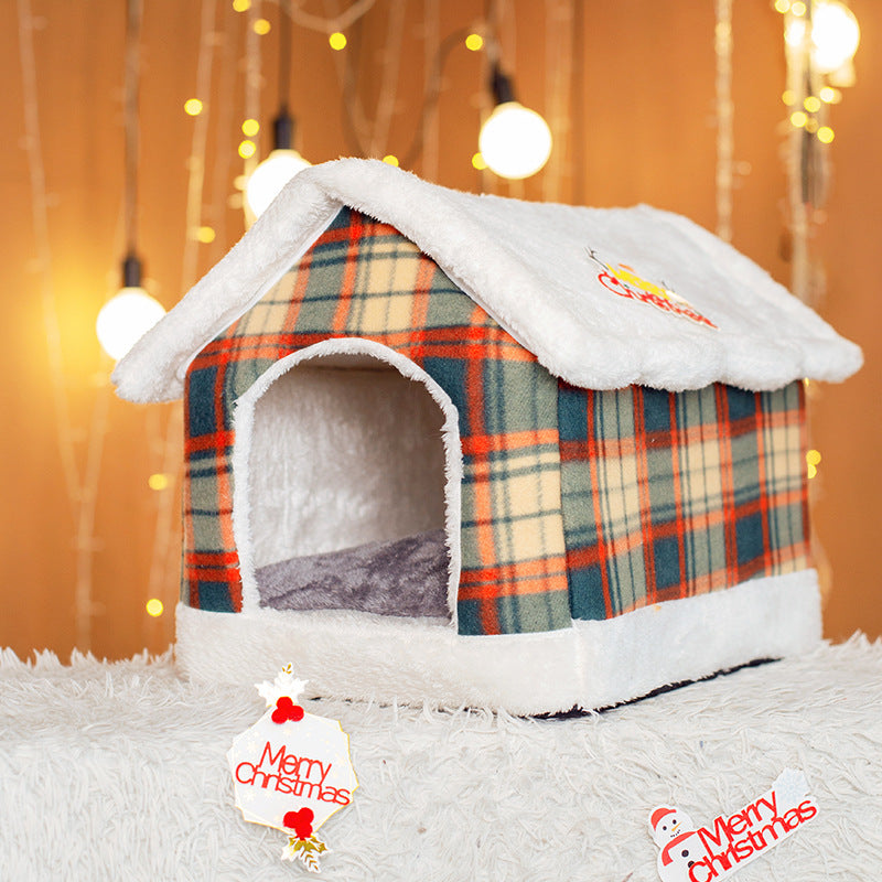 Wanghong Pet House Dog House Cat House Four Seasons - 0 - CJ - Black - L - CJMY114111606FU