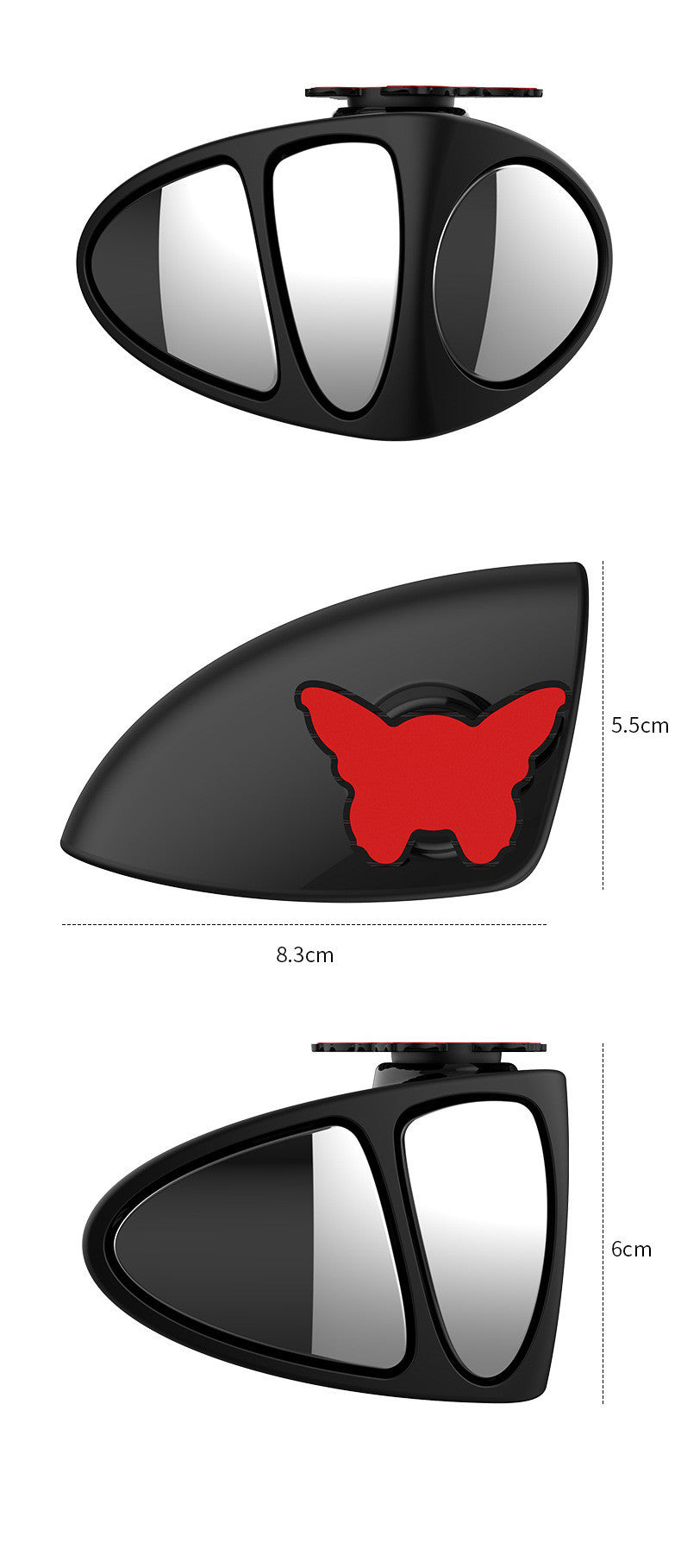 Rearview Mirror Front Wheel Car Mirror - 0 - CJ