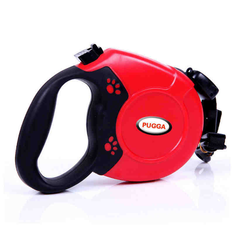 Pet Retractable Dog Leash Leash For Medium And Large Dogs - 0 - CJ - Red - 8M - CJGX115124610JQ