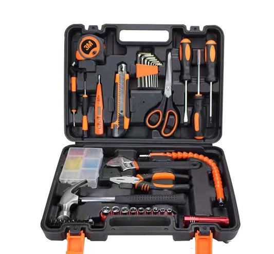 Household Hardware Tool Set Car Repair Tool Box - 0 - CJ