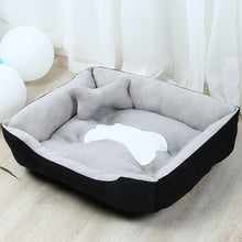 Large Dog Teddy Dog Pet Kennel - 0 - CJ - Grey kennel - 90x70cm - CJGY115245605EV