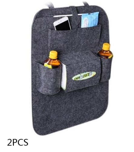 Multi - Purpose Auto Seat Organizer Bag - 0 - CJ - Gery 2pcs - CJQCNBQC00007 - Gery 2pcs
