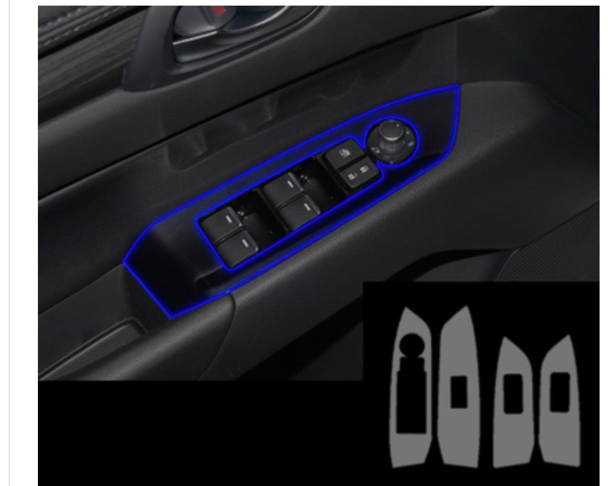 Car Interior Decoration Accessories - 0 - CJ - CX5 switch protective film LHD - CJQCQCQC01026 - CX5 switch protective film LHD