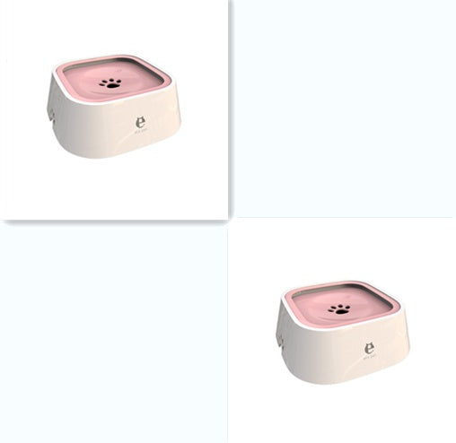 Non - wet Mouth Dog Bowl, Floating Bowl, Anti - overturning - 0 - CJ - Pink2pcs - CJJJCWGY00623 - Pink2pcs
