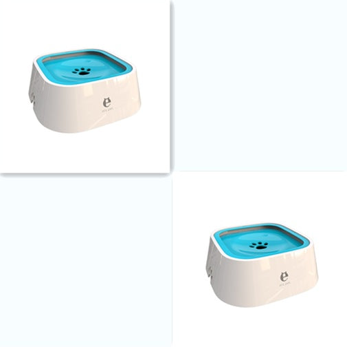 Non - wet Mouth Dog Bowl, Floating Bowl, Anti - overturning - 0 - CJ - Blue2pcs - CJJJCWGY00623 - Blue2pcs