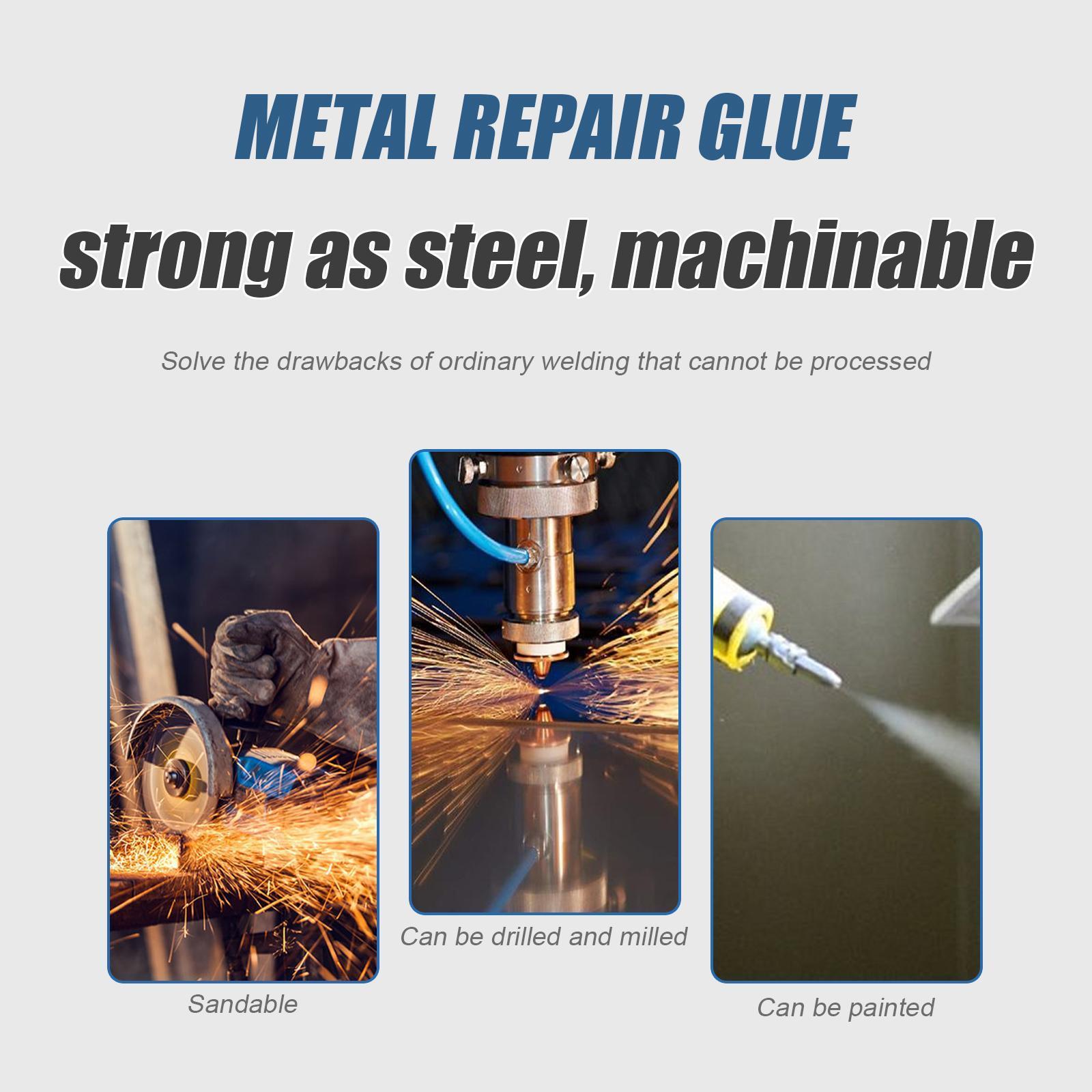 Ruihong Metal Casting Glue 100ml High Temperature Resistant Welding Glue Strong Electric Welding Glue For Metal Castings With Sand Holes, Porosity And Cracks - 5 - cjdropshipping