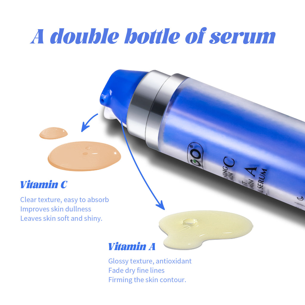 Morning Vitamin C And Night Vitamin A Dual Serum