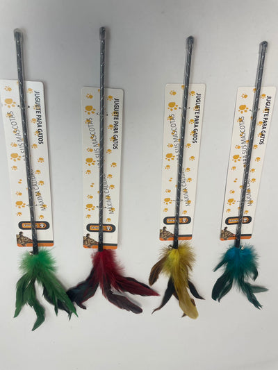 Single Color Feather Cat Teaser - 5 - CJ