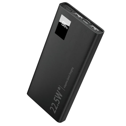 1Pc 1W Mah Power Bank Portable Charger External Battery Pack 22.5W Super Fast Charging PD QC 3.0 With LED Display Fit For IOS Phone - 5 - CJ