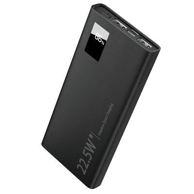 1Pc 1W Mah Power Bank Portable Charger External Battery Pack 22.5W Super Fast Charging PD QC 3.0 With LED Display Fit For IOS Phone - 5 - CJ