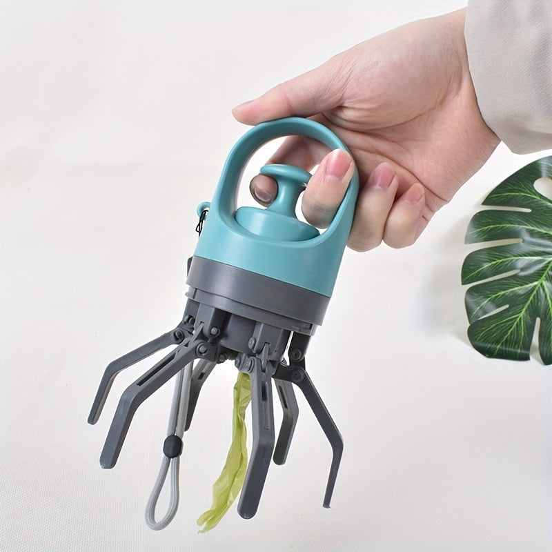 Portable Dog Poop Scooper, Sanitary Dog Waste Picker Upper With Bag Dispenser, Convenient Pet Waste Cleaner For Dog Walkers, Attachable To Dog Leash, Harness Or Waist - 5 - CJ