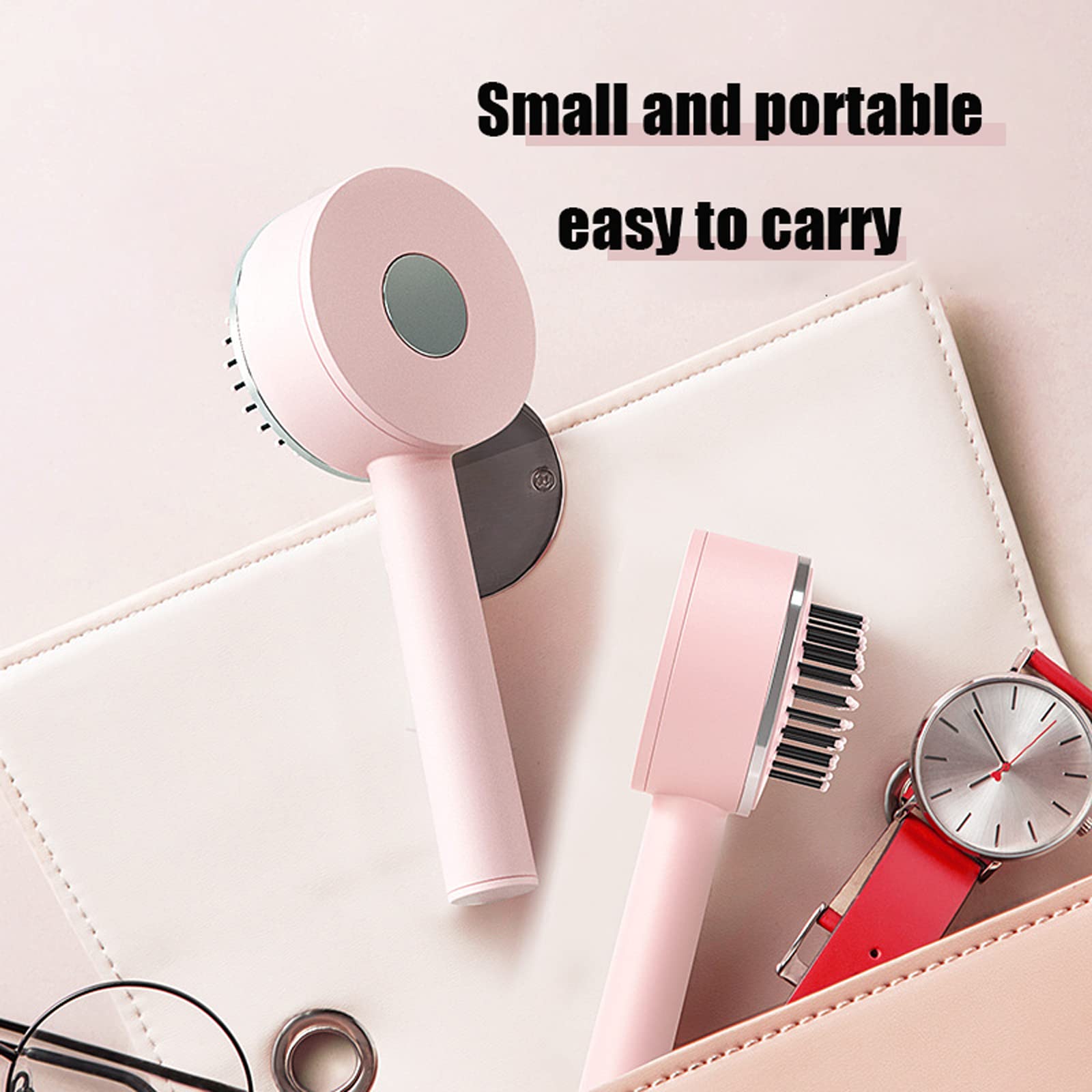 One - key Self - cleaning Hair Brush For Women Curly Hair Brush  Anti - Static Airbag Massage Comb  Airbag Massage Scalp Comb Professional Detangling One - key Self - cleaning - 5 - CJ