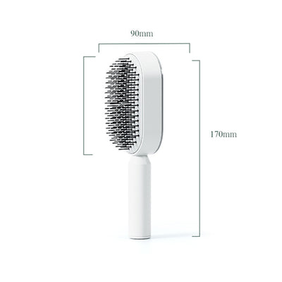 Women Fashion 3D Hair Growth Comb Hairbrush Self - Cleaning Hair Brush  Self Cleaning Hair Brush For Women Massage Scalp Promote Blood Circulation Anti Hair Loss - 5 - CJ