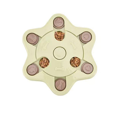 Dog Puzzle Toys Increase IQ Interactive Slow Dispensing Feeding Dog Training Games Feeder For Small Medium Dog Pet Training Toy - 0 - CJ
