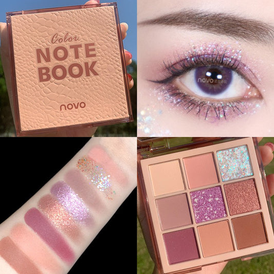 NOVO5324 color notebook nine - color eye shadow - 0 - CJ