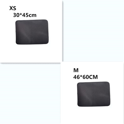 Double Layer Litter Cat Bed Pads Pet Cat Litter Mat Trapping Pets Litter Box Mat Pet Product Bed For Cats House Clean Mat - 0 - CJ