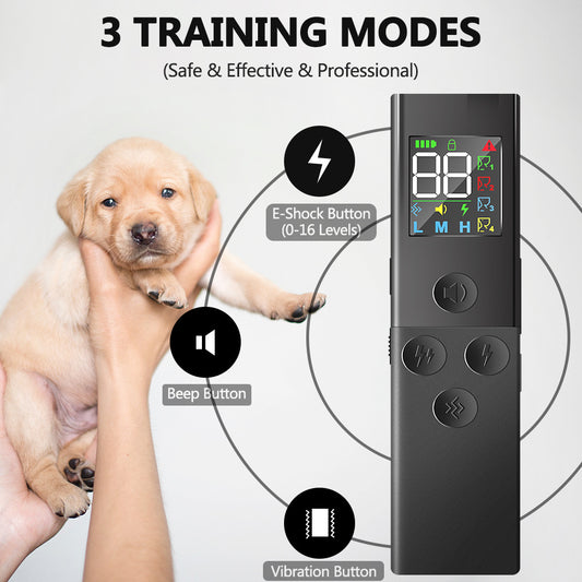 Color Screen Bark Stopper Dog Trainer Dog Barking Prevention - 0 - CJ