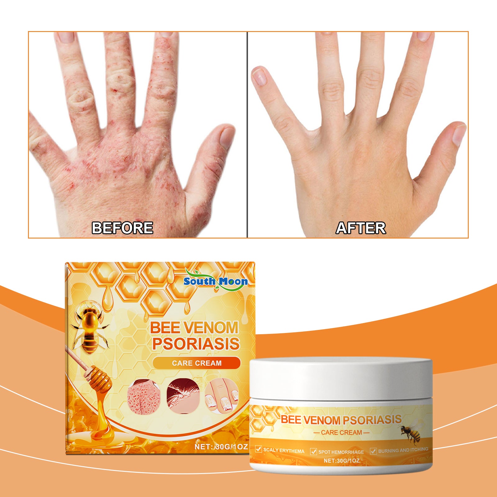 South Moon Skin Repair Cream, Skin Repair Cream For The Body And Hands And Feet - 5 - CJ