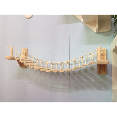 Wall cat furniture pine wall hanging - 0 - CJ