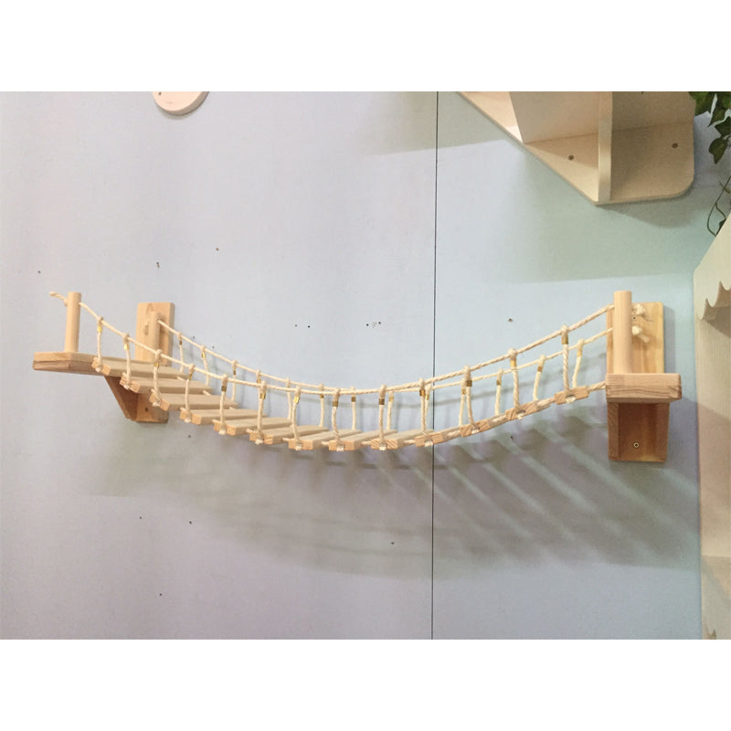 Wall cat furniture pine wall hanging - 0 - CJ