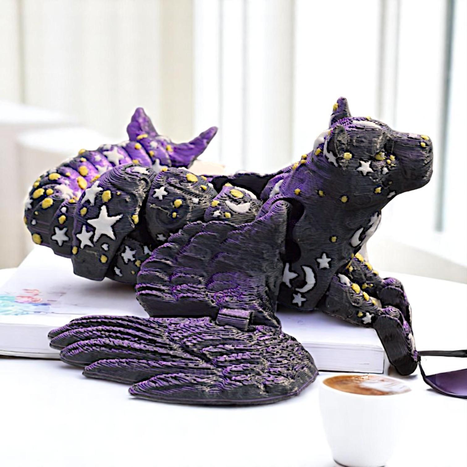 Cosmic Dragon Space Style Exquisite Texture Science Fiction Creative Decorative Ornaments - 5 - CJ
