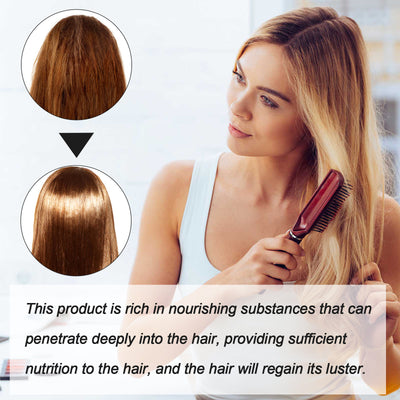 EELHOE Hair Straightening Mousse Smoothing Conditioner Smoothes Frizz And Split Ends Repairs Damaged Hair Leave - In Treatment Cream - 5 - CJ