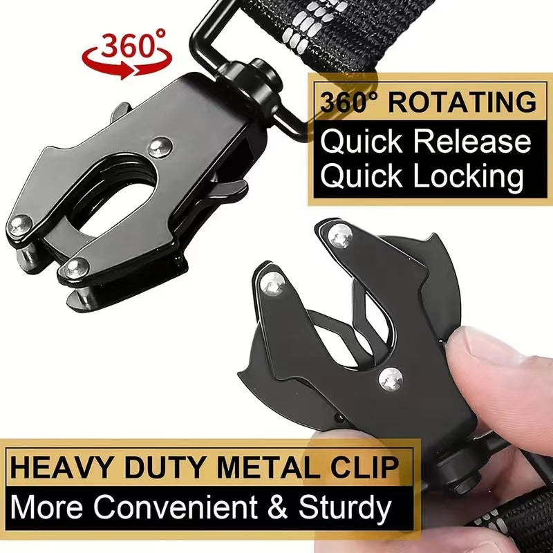 Pet Supplies Dog Frog Buckle Tactical Hand Holding Rope Safety Belt - 0 - CJ