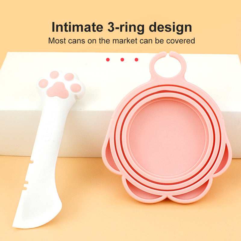 Multifunction Pet Canned Spoon Jar Opener Puppy Feeding Mixing Wet Dry Scoop Cat Dog Accessories Feeder Shovel Pets Tableware Multifunction Pet Canned Spoon Jar Opener Puppy - 5 - CJ