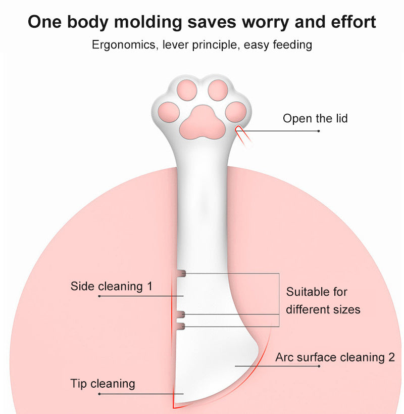 Multifunction Pet Canned Spoon Jar Opener Puppy Feeding Mixing Wet Dry Scoop Cat Dog Accessories Feeder Shovel Pets Tableware Multifunction Pet Canned Spoon Jar Opener Puppy - 5 - CJ