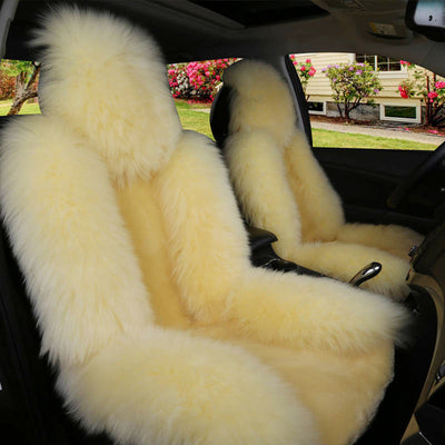 Car cushion winter - 0 - CJ - Beige - CJQCNBQC00186 - Beige
