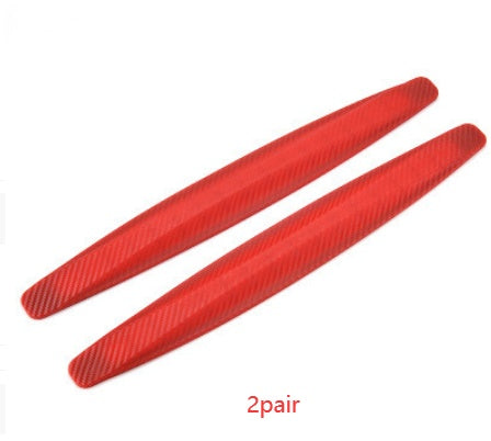 Car Bumper Protector Strip Guard Corner Protection Strips Scratch Protector Crash Blade Anti - collision Auto Accessories - 0 - CJ - Red - 2 pairs - CJQC128847906FU