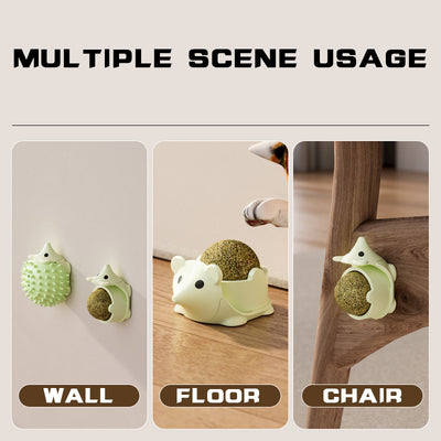 Cat Grooming Brush Wall Mount, Cat Self Groomer Cat Corner Face Scratcher, Cat Self Groomer Corner, Wall Corner Massage Comb For Cat And Dog - 5 - cj
