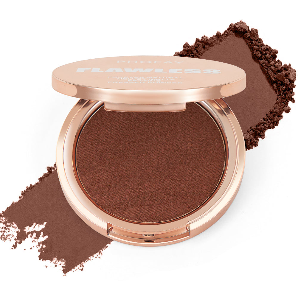 PHOFAY Matte Setting Pressed Powder - 4 - CJ - 08 - CJCZ203768609IR