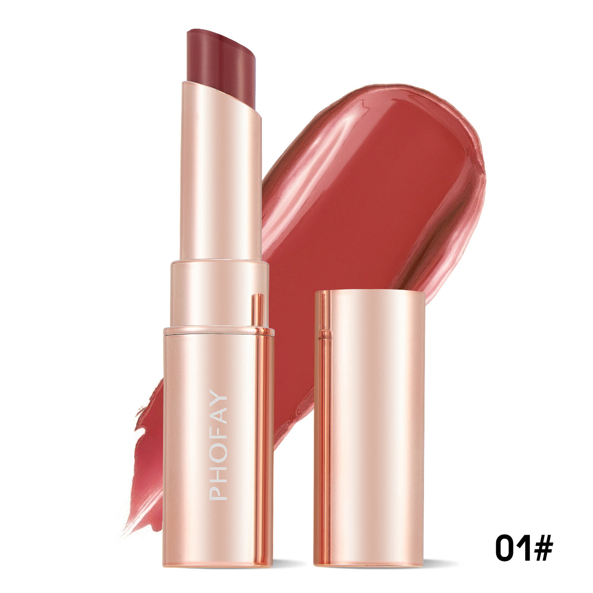 PHOFAY Moisturizing Lipstick - 4 - CJ - 01 - CJKH203648802BY