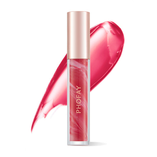 PHOFAY Rose Blooming Hydrating Lip Gloss - 4 - CJ