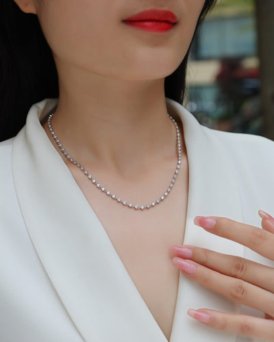 1Heart - to - heart - A Fashionable And Luxurious Diamond Jewelry Pendant Set With Moissanite S925 Sterling Silver And Platinum Plating Prohibit TikTok sales - 5 - CJ
