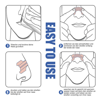 West&Month Nasal Ventilator Nasal Strip Anti - snoring Unclogging Airway Anti - snoring Stop Snoring Strip Care - 5 - CJ